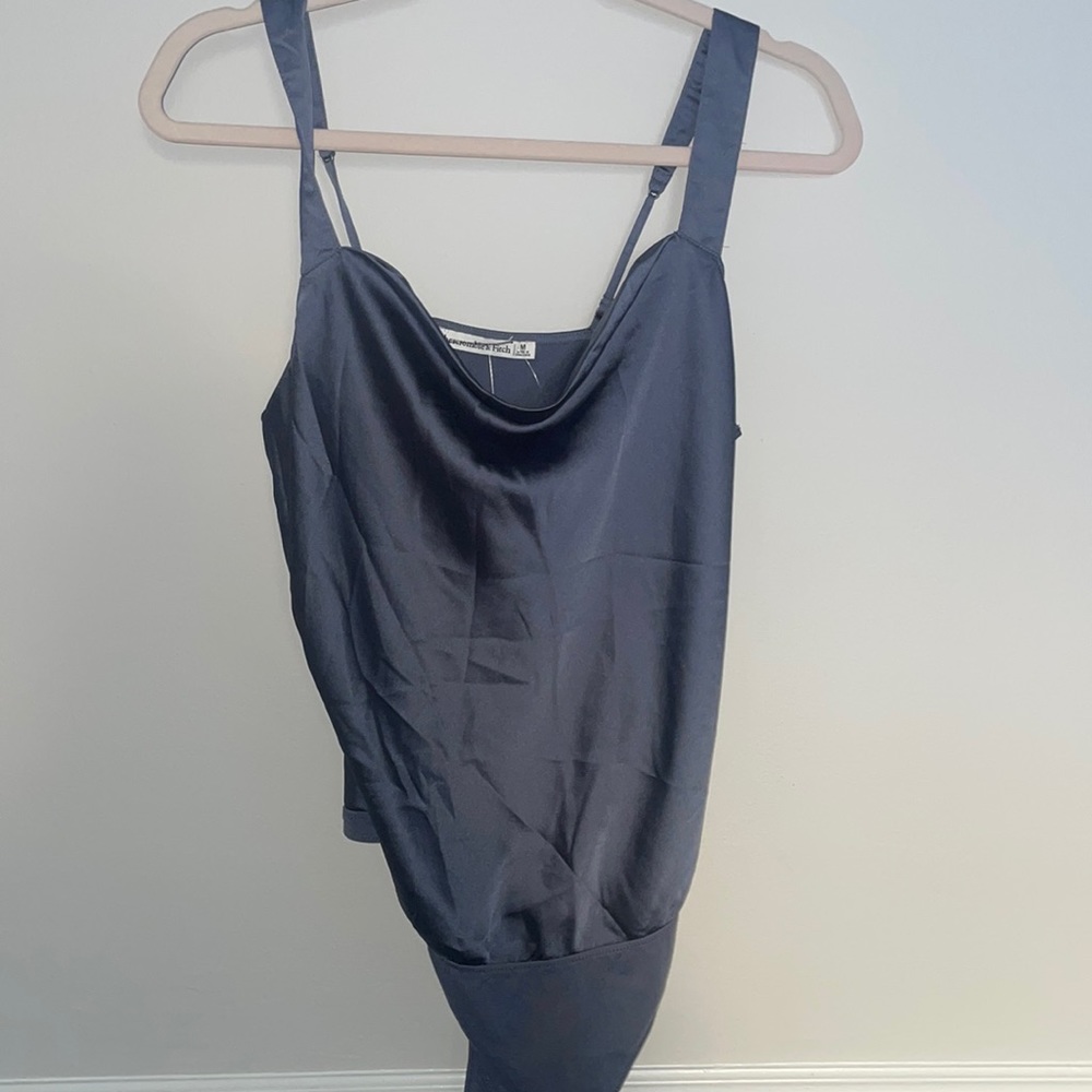 Abercrombie & Fitch  satin body suit NWT